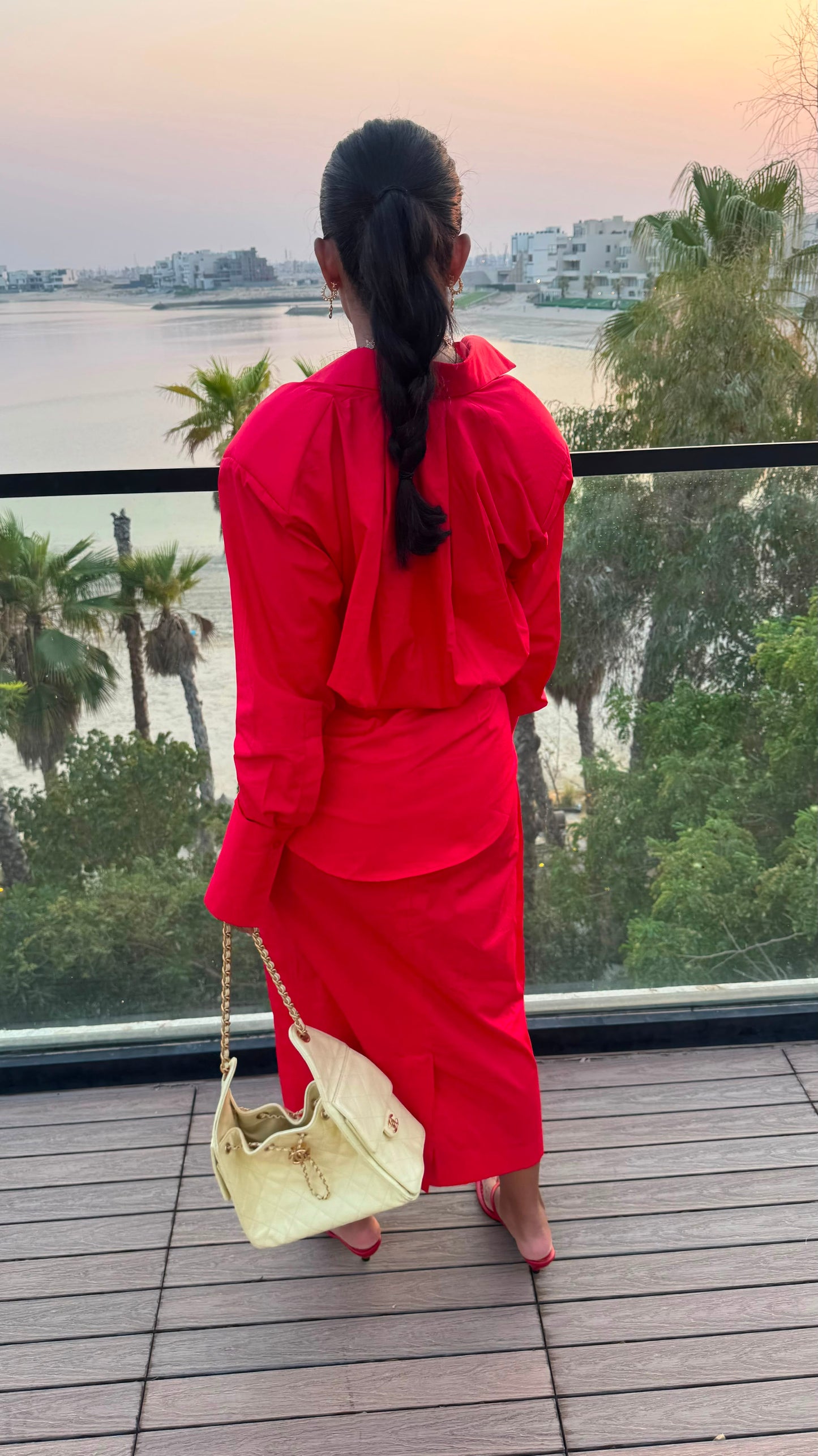 Red ( Shirt - Skirt )